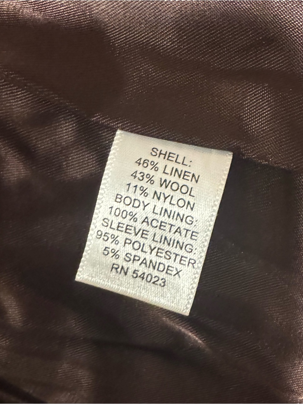 Banana Republic Brown Houndstooth Jacket - Picture 5 of 5